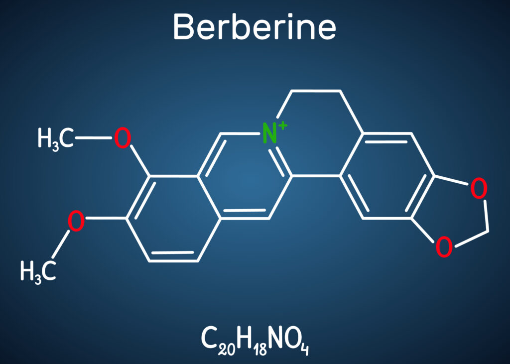 Berberine supplement structure