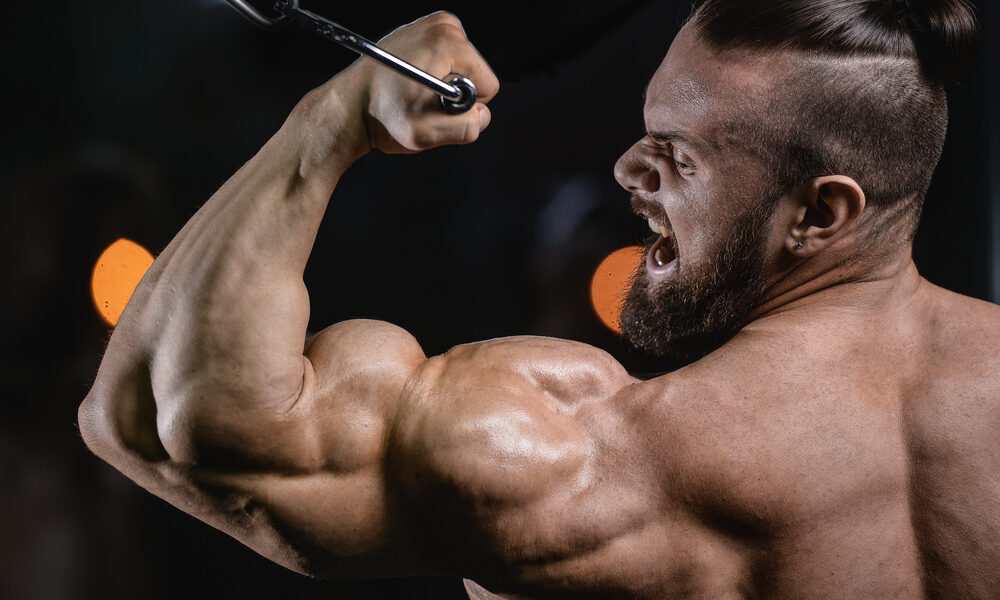 Bodybuilder using insulin for its anabolic effects