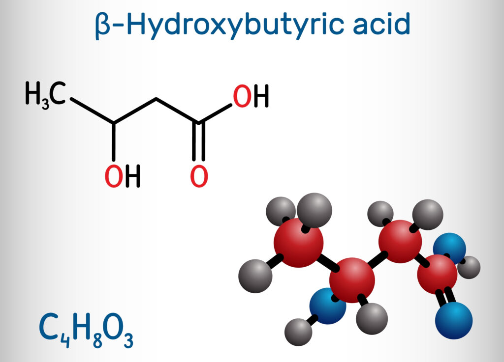 Structure of the ketone BHB