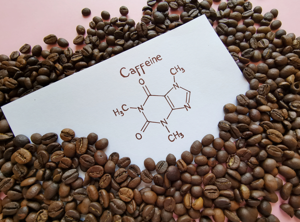 Caffeine molecule