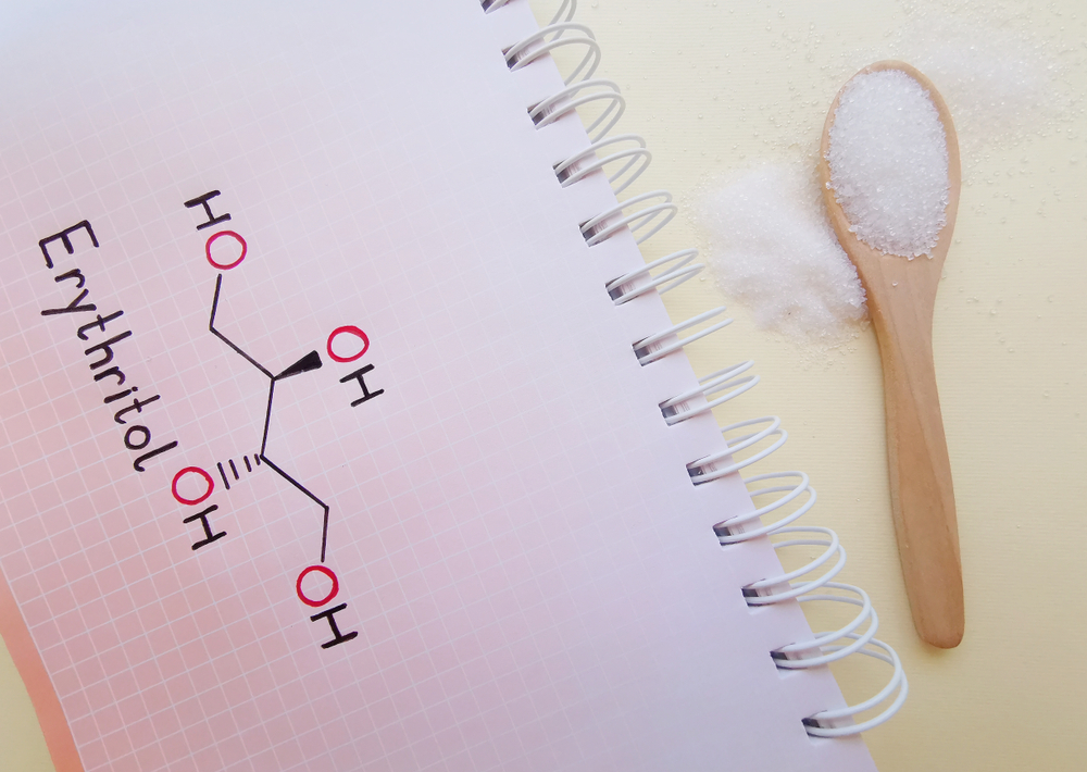 Erythritol sugar alcohol structure